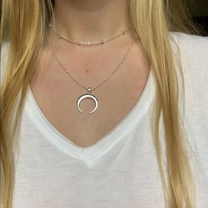 Crescent/Horn Necklace